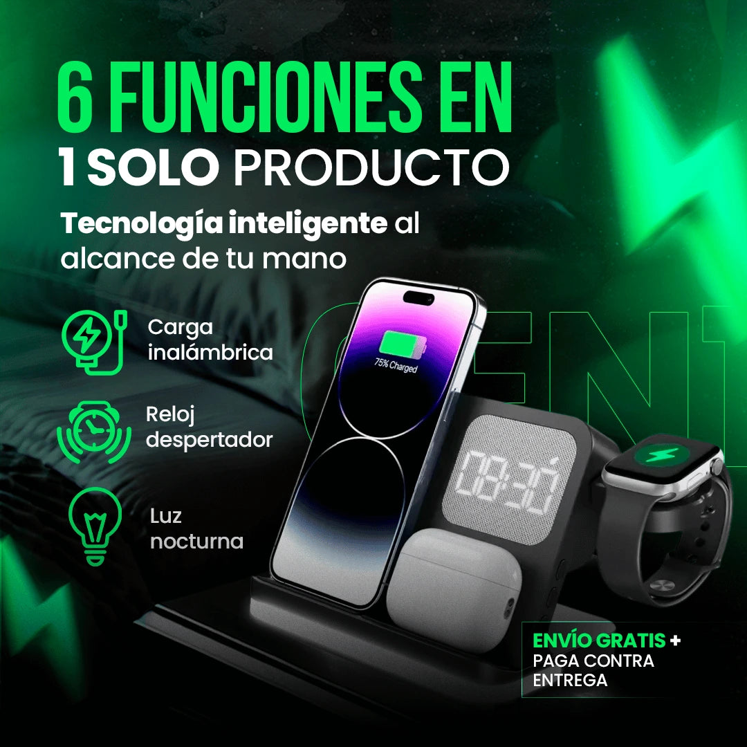 Cargador rápido 6 en 1 /Todos los dispositivos
