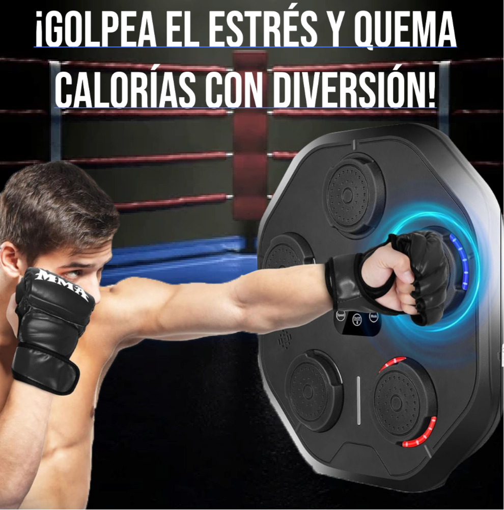 Máquina de Boxeo Bluetooth ¡Sigue el rendimiento de tus entrenamientos!